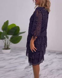 Sloane | Boho Dress Lace Polka Dot
