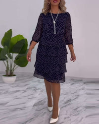 Sloane | Boho Dress Lace Polka Dot