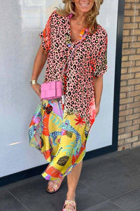 Colette | Sundress Animal Print Tropical
