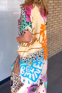 Colette | Sundress Animal Print Tropical
