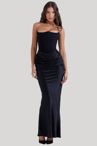 Lottie | Wedding Guest Maxi Dress Strapless