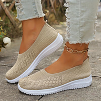 Cassidy | Orthopedic Slip-On Sneakers with Patterned Details