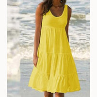 May | Mini Sundress Tiered Sleeveless