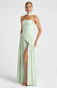 Madeleine | Wedding Guest Maxi Dress Asymmetric