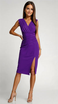 Julia | Wedding Guest Dress Pleated