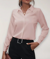 Gabrielle | Elegant Top Collared Neckline