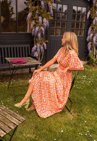 Vivian | Floral Maxi Dress Floral