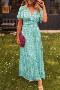 Madison | Wedding Guest Maxi Dress V-Neck