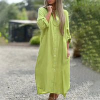 Daisy | Shirt Dress Button Front