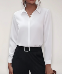 Gabrielle | Elegant Top Collared Neckline