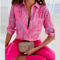 Caroline | Printed Blouse Long Sleeves