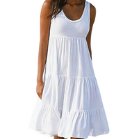May | Mini Sundress Tiered Sleeveless