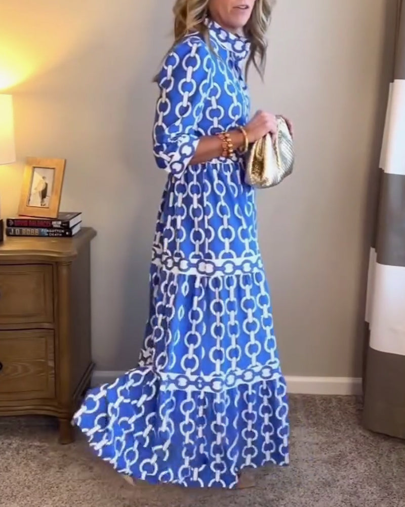 Gianna | Boho Maxi Dress Floral A-Line