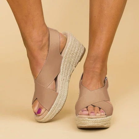 Lorelei | Wedge Sandals Orthopedic Open Toe
