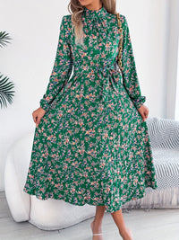 Lavinia | Wedding Guest Midi Dress Long Sleeve