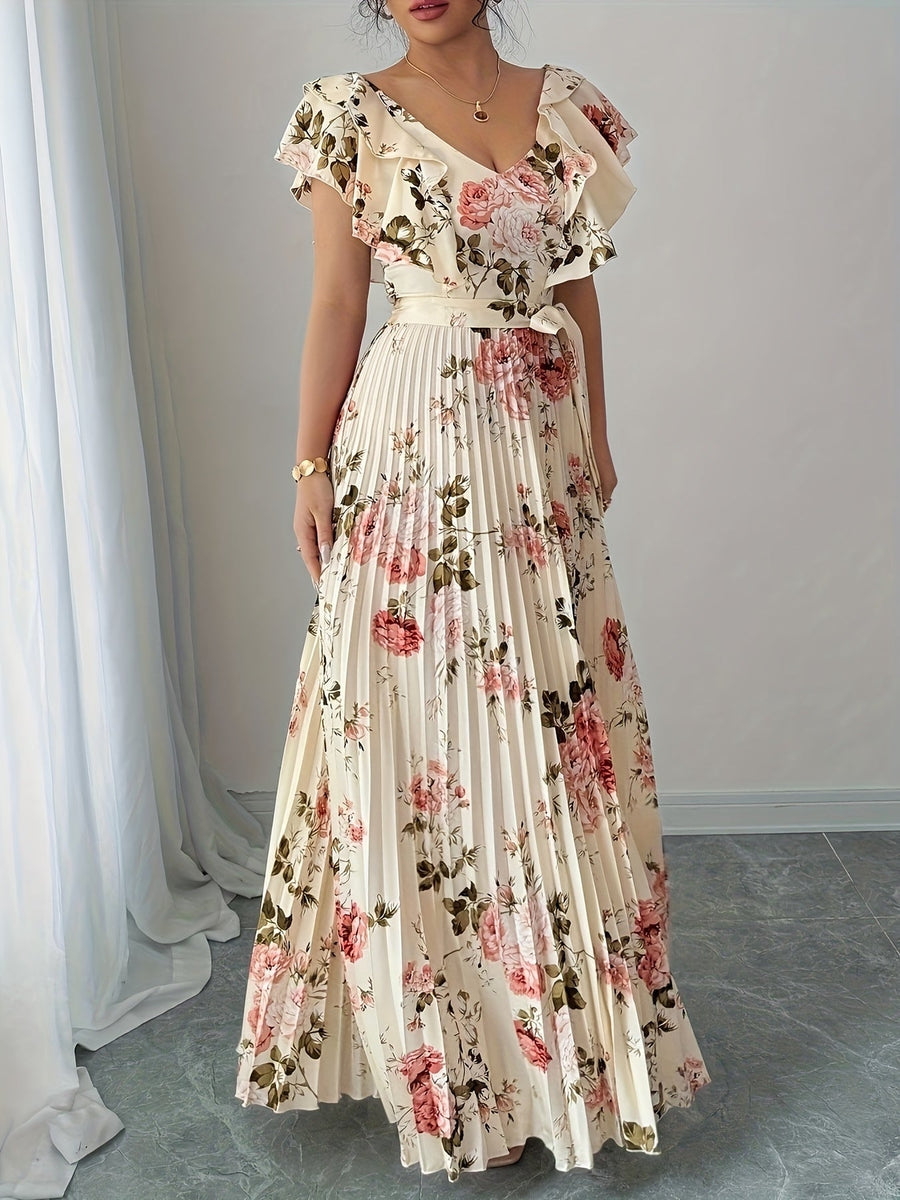 Soraya | Wedding Guest Maxi Dress Floral