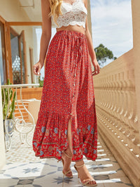 Saskia | Boho Maxi Skirt Beach