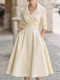Kelly | Cocktail Midi Dress A-Line