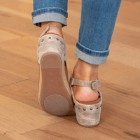 Roselyn | Heeled Sandals Wedge Slingback