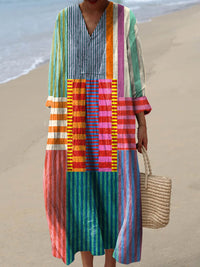 Penelope | Boho Dress V-Neck