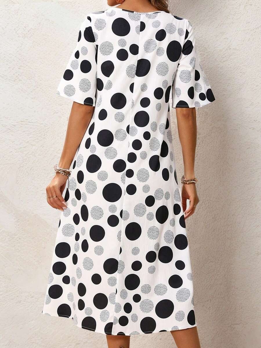 Savannah | Polka Dot Dress A-Line