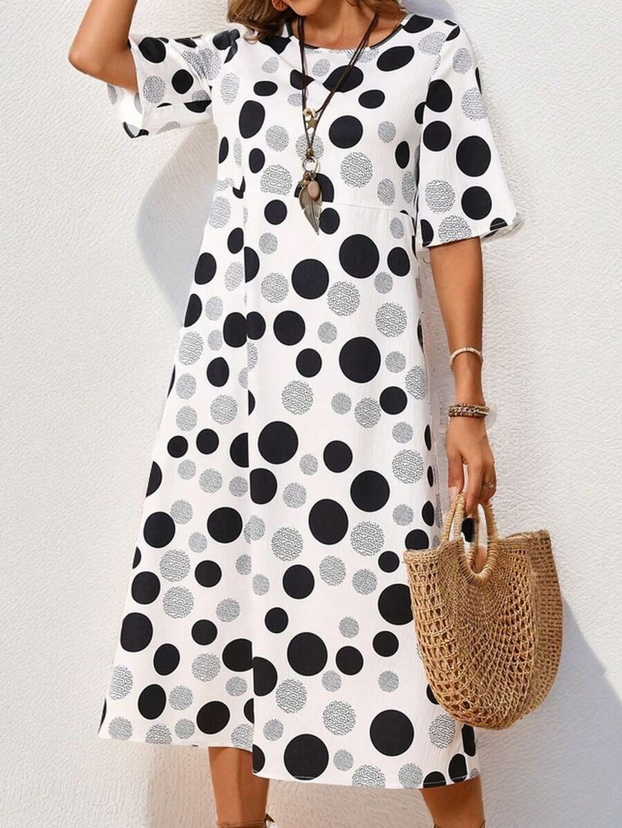 Savannah | Polka Dot Dress A-Line