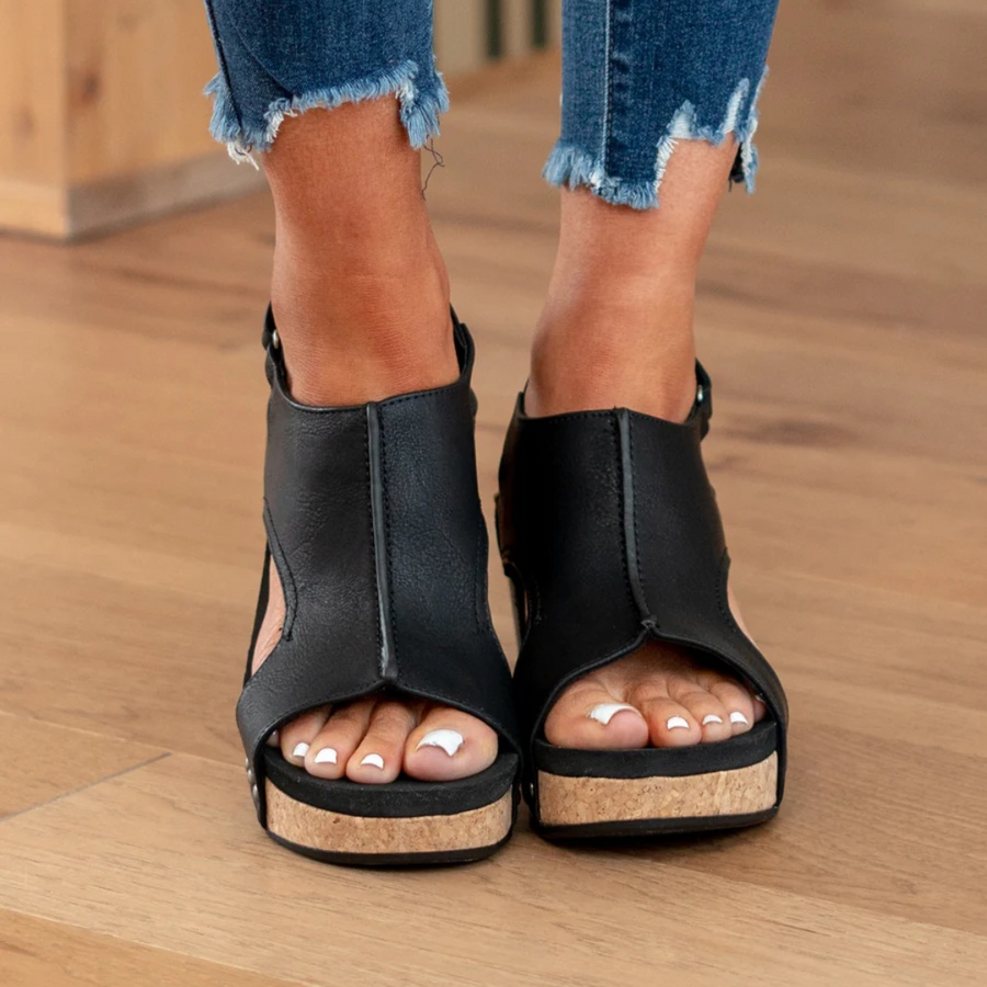 Roselyn | Heeled Sandals Wedge Slingback