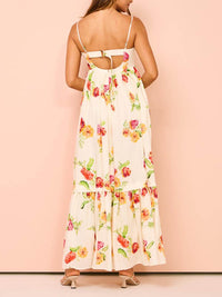 Miranda | Floral Maxi Dress Floral Backless