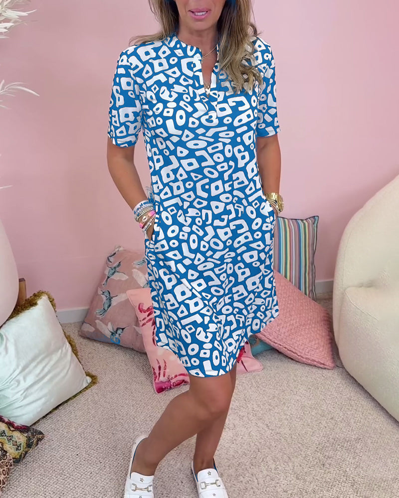 Blair | Sundress Short Sleeve V-Neck