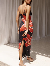 Eloise | Wedding Guest Maxi Dress Floral Spaghetti Strap