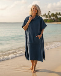 Reagan | Hooded Beach Kaftan Dress