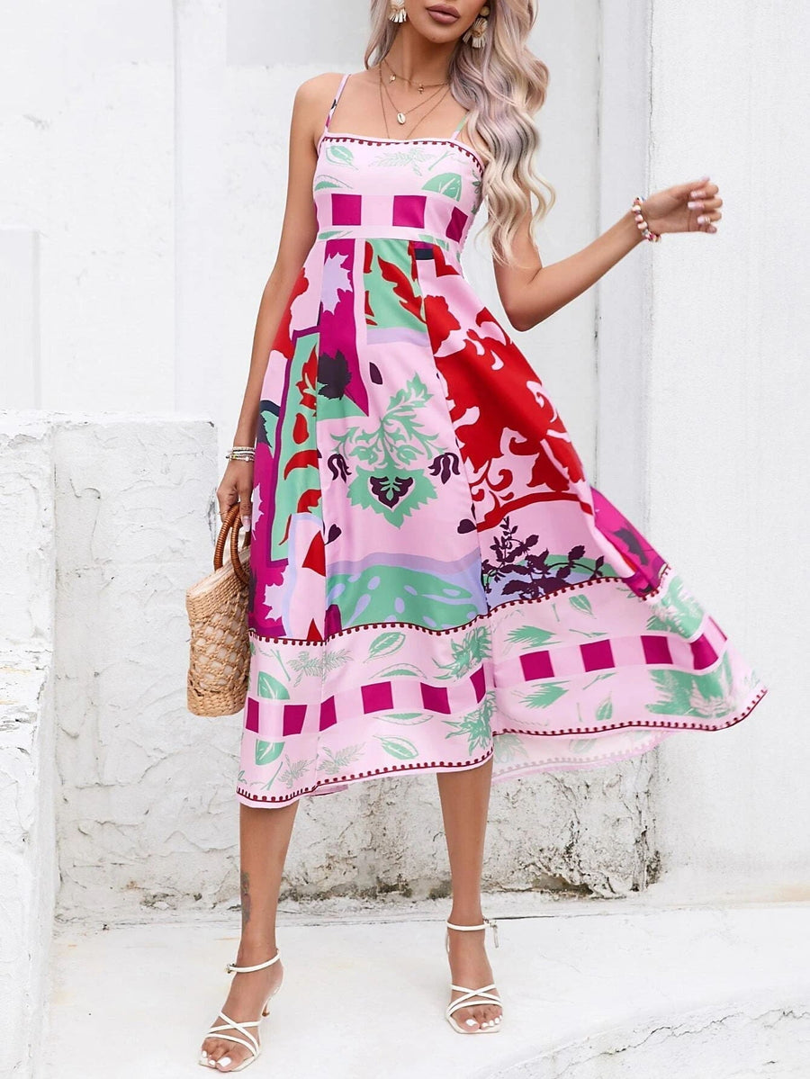 Renee | Midi Sundress Square Neck