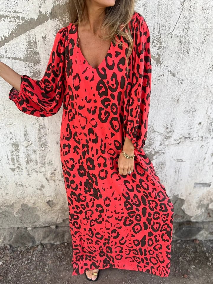 Layla | Boho Maxi Dress V-Neck