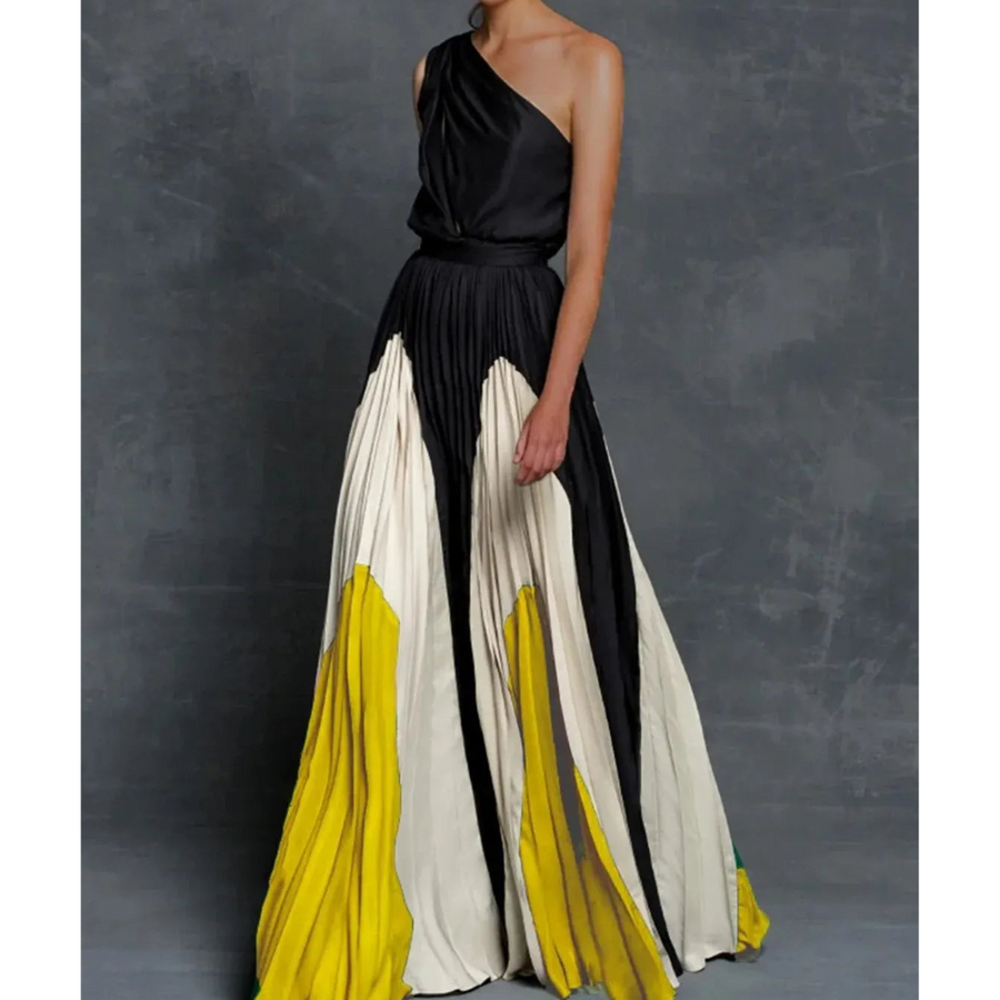 Lucy | Wedding Guest Dress One-Shoulder Pleated