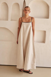 Madeleine | Maxi Sundress Open Back