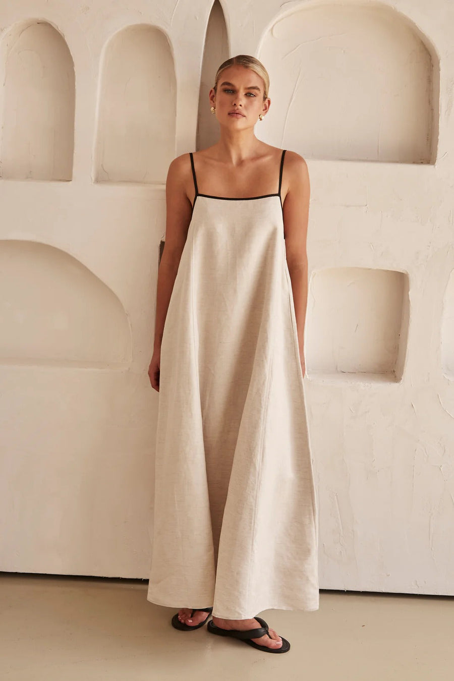 Madeleine | Maxi Sundress Open Back