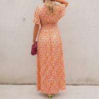 Louisa | Floral Maxi Dress Tiered