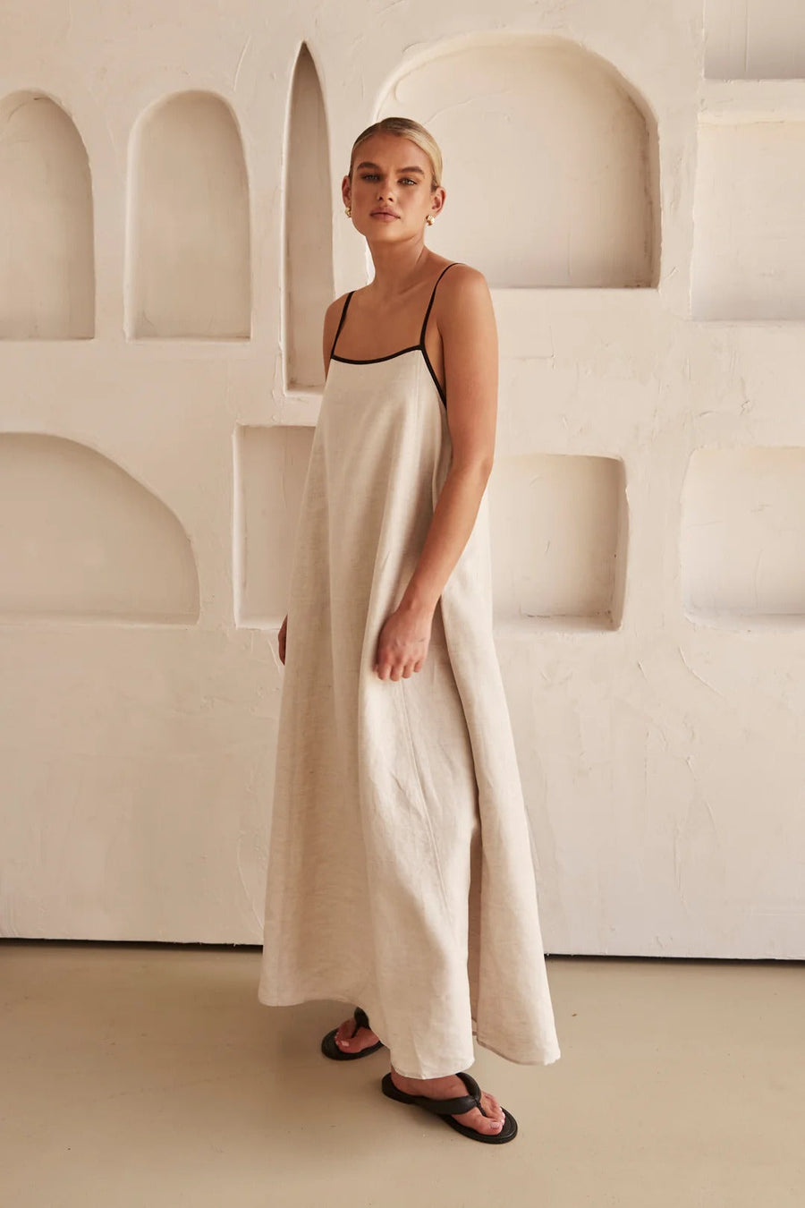 Madeleine | Maxi Sundress Open Back