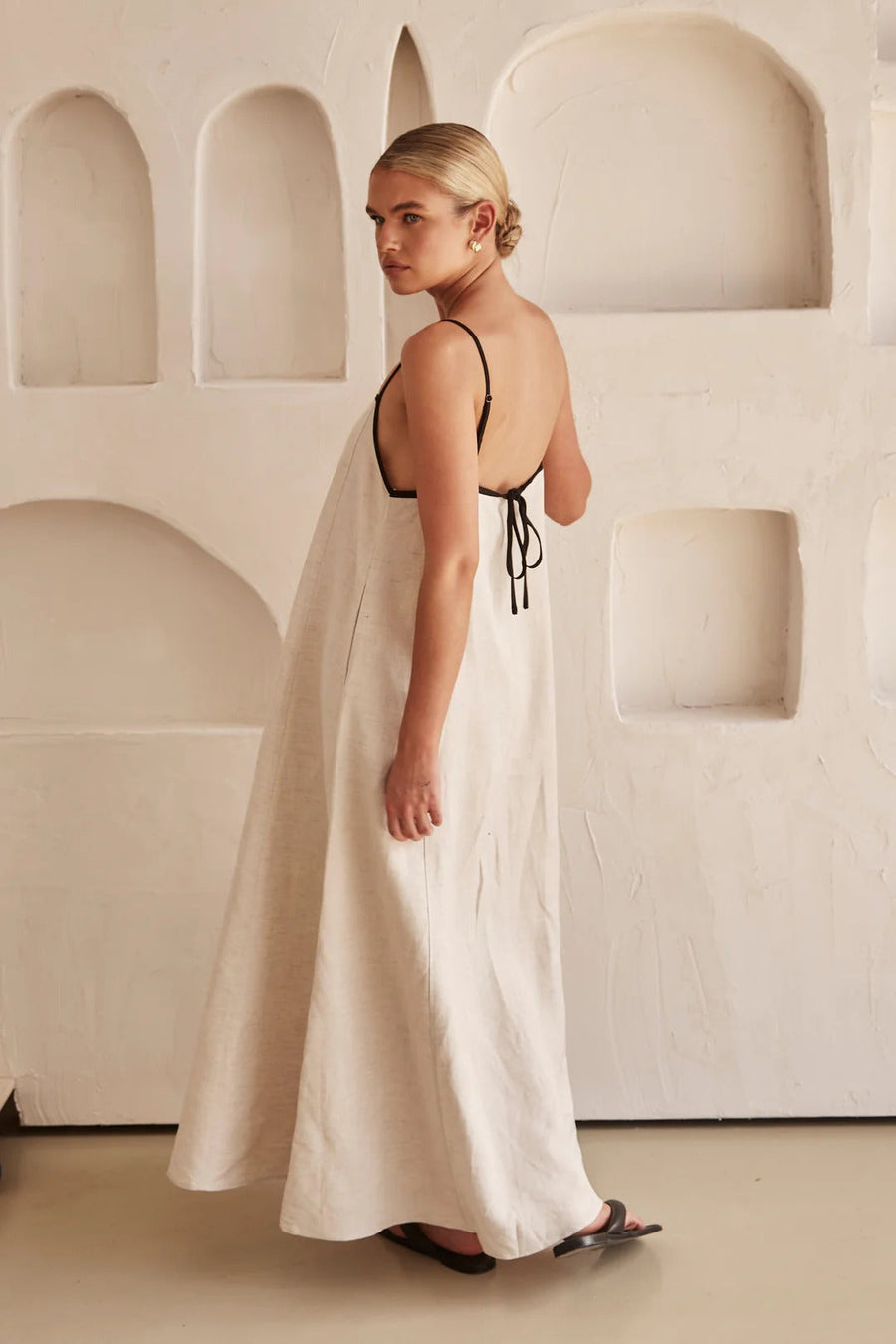 Madeleine | Maxi Sundress Open Back
