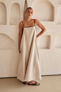 Madeleine | Maxi Sundress Open Back