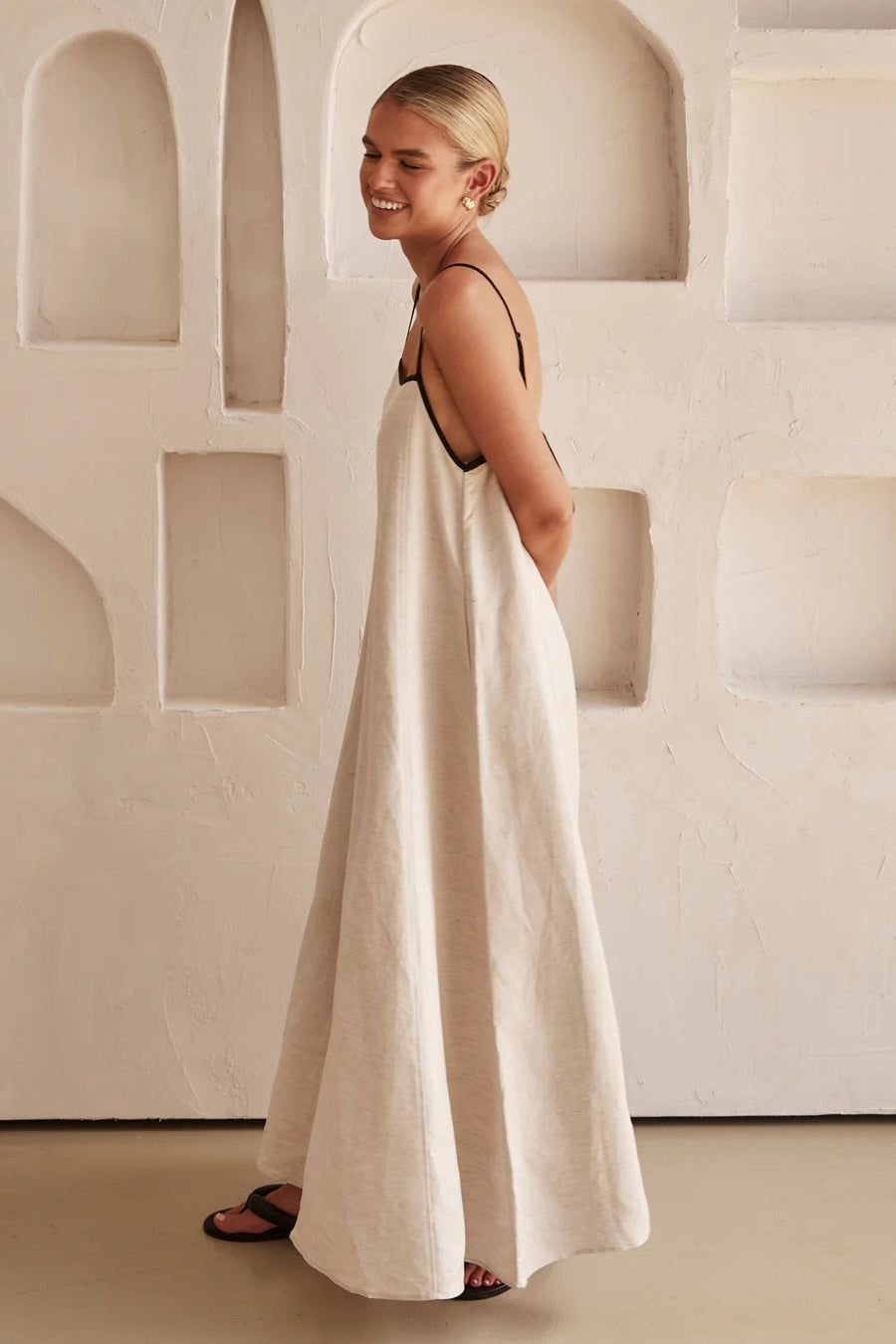 Madeleine | Maxi Sundress Open Back