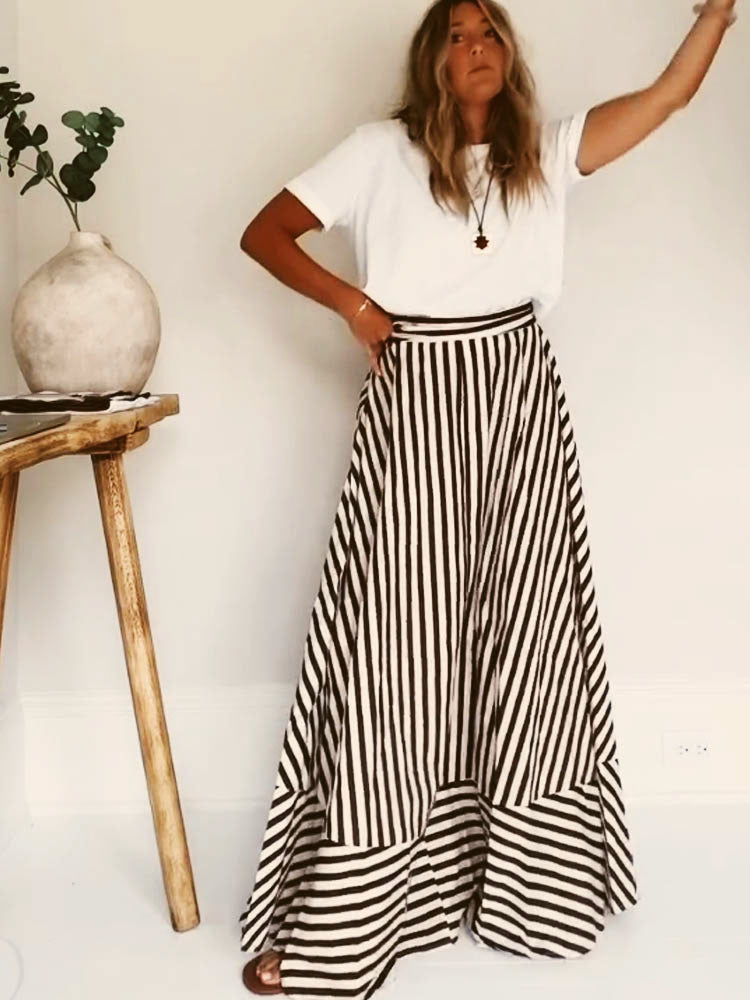 Nina | Strapless Maxi Dress A-Line