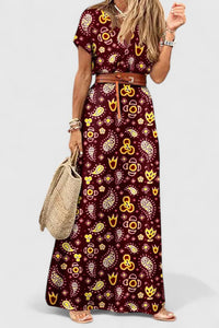 Salem | Wedding Guest Maxi Dress V-Neck A-Line