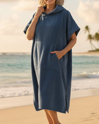Reagan | Hooded Beach Kaftan Dress