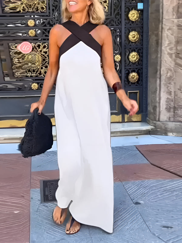 Grace | Halter Maxi Dress Sleeveless