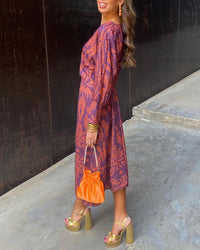 Blair | Wedding Guest Maxi Dress Sheath V-Neck