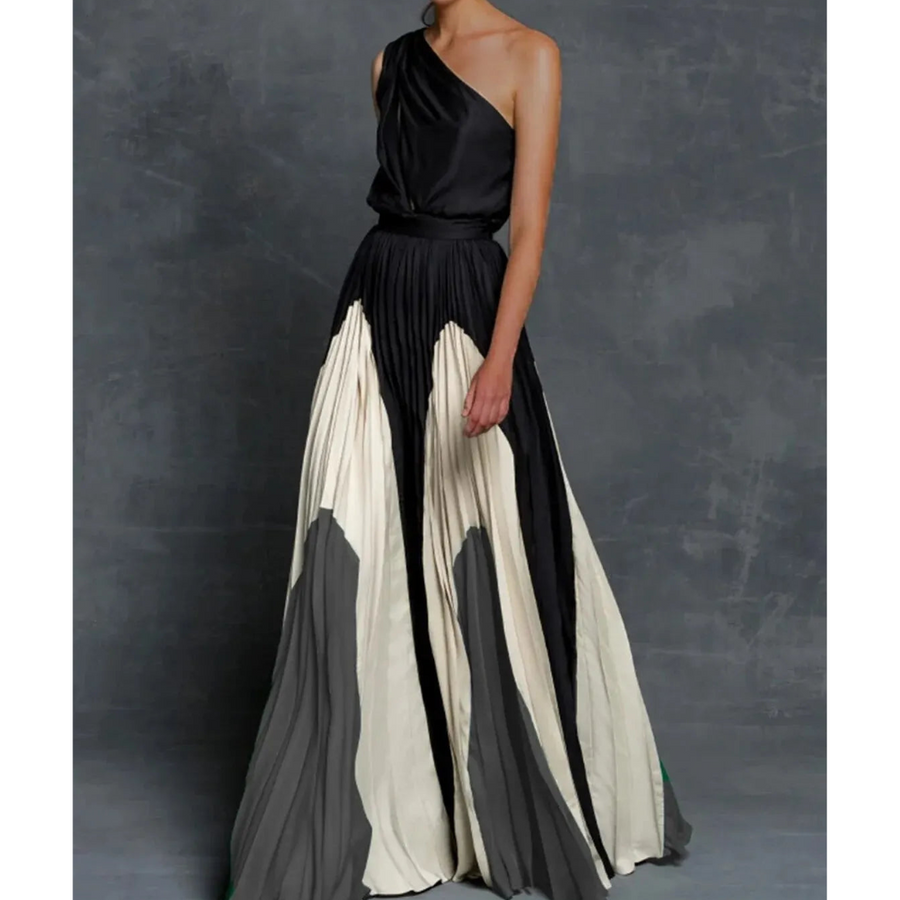 Lucy | Wedding Guest Dress One-Shoulder Pleated