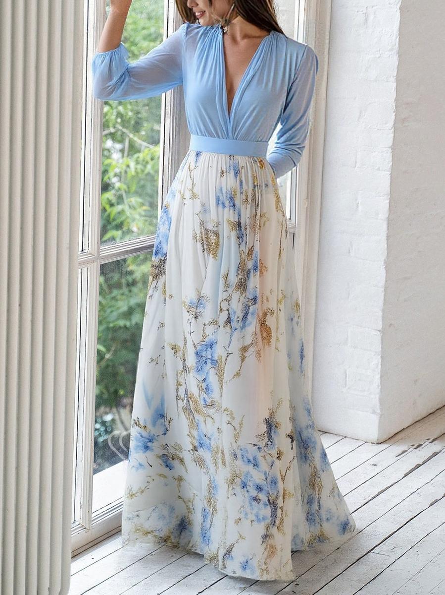 Cora | Wedding Guest Maxi Dress Floral