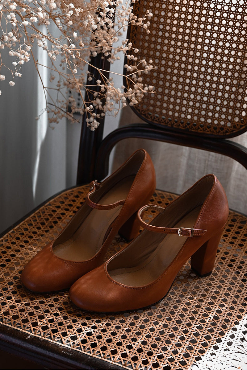 Tatum | Comfortable Block Heels Orthopedic