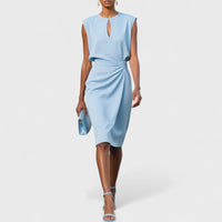 Grace | Cocktail Midi Dress Keyhole